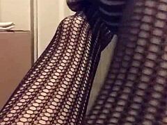 Stockings fetish video from April 10, 2017 😍