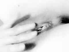 oh god i fuck myself with dildo in my big natural tits close up homemade sexy way