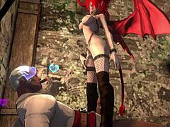 Succubus Feels Intense Gangbang Emotions