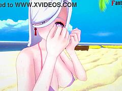 wanna see shenhe bikini blowjob and titjob pov?