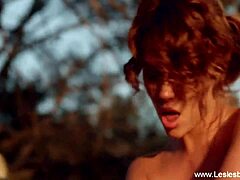 Happy lesbians in Europe use toys for fingering and masturbation