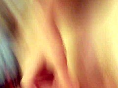 russian woman with perfect body in action