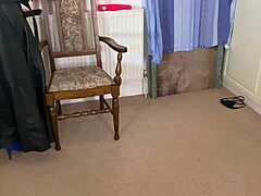Lana masturbates and achieves intense orgasmic release at home
