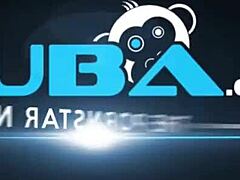 Lola Foxx with bubble butt masturbates her wet pussy solo