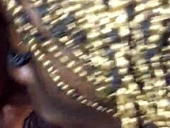 Ebony Amateur In Tampa Eating Monster Black Cock