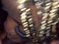 Ebony Amateur In Tampa Eating Monster Black Cock