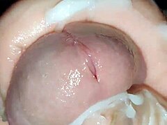 Throbbing Cock Edged In Vaseline Session With Twink Ass And Cum Machine