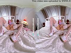 wow, sasha rose fingers herself in virtual reality!