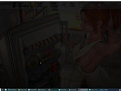 Beautiful redhead teen bound in thug-style bondage with toys