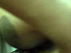 Night at the hotel with ebony doggystyle bent over big cock creampie