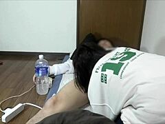 Lounging with girlfriend led to horny sex