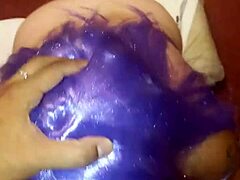 marmayd in hotel room gets full throat blowjob and loves it