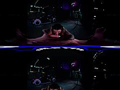evileyevr feels intense in cyberpunk alley sex with karma rx. Cosplay adds thrill.