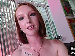 Handjob Loving Redhead Rubbing Pussy In Pov While Tugging!
