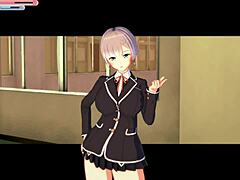 Wanna See Busty JK Asami's Boobs Massaged?