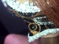 Redhead Wife Craves Tongue on Dick Skin