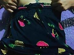 Haciendo vídeo oral jugando en hamaca ¡ups!