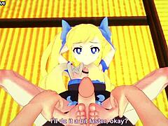 Hentai POV Feet With Powerpuff Girls Bubbles