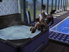 Milfit ja teinit isoilla tisseillä panevat kovaa kokoelmassa