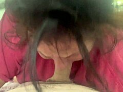 Amanda Plush Deep Throats Cock Like A Whore