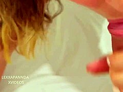 Does this blonde teen 18+ give hot oral deepthroat in pov homemade?