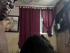 muleque da quebrada gets bareback blowjob in public gloryhole