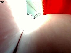 Giantess Hides Tiny Man In Her Huge Tits