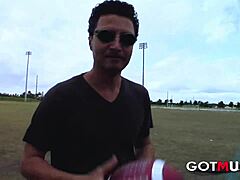 Big Tits Blonde MILF Basketball Fucked Hard with Facial