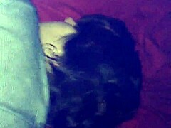 Curvy girlfriend bent over for homemade fun with a friend.