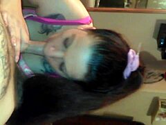 Venus whore bent over for face fucking and deepthroat!