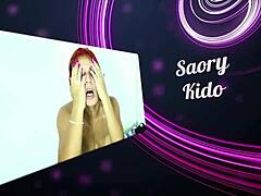 ruivinha saori kido gives to many guys in mega orgy