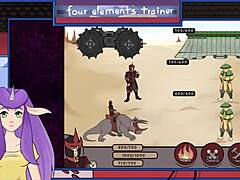 Elemental trainer of Avatar: The Last Airbender in stimulating scenario