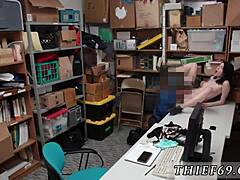 female cop first time suspect was caught crimson transferred by store