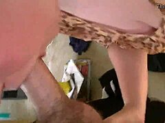 redhead slut gives blowjob in amateur scene