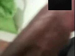 Indian guy stroking his hard cock fast