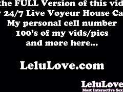 Lelu Love's seductive solo show featuring her stunning curves and shoes