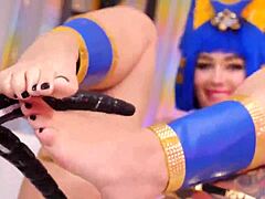 Ankha Cosplay Gets Wild with Tentacles in Part 1