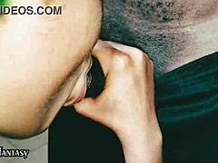 my sista gave me a bold blowjob