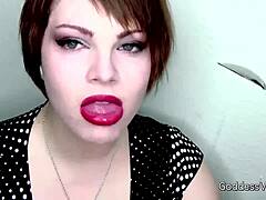 Beauty girls explore tongues in scene four