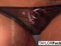 Beautiful Vixen Masturbates Solo with Ass and Pussy