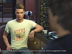 Wife and Stepmother in Intense Game Action