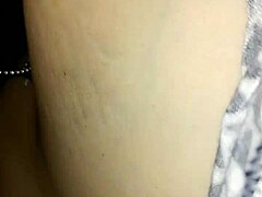 My wife Sarah shows off her small tits teasingly