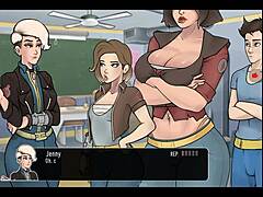 check out this deep vault 69 hentai game parody with group action