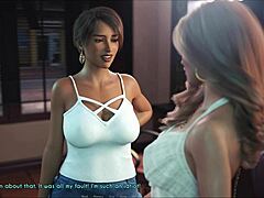 Wife and Stepmother in Intense Game Action