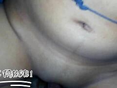 Voyeur captures homemade cumshot