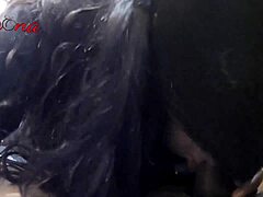 Ariel's slutty friend sucks my cock before I fuck her doggystyle bent over