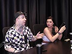 Freddy's relentless dogging session with a stunning woman and an angry rival