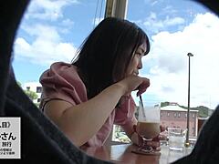 Japanese amateur delivers an intense titty action