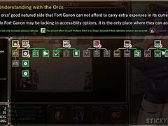 i and my girlfriend enjoy hentai sex game with busty hottie