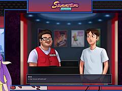 summertime saga part 12 with goth teacher cosplay